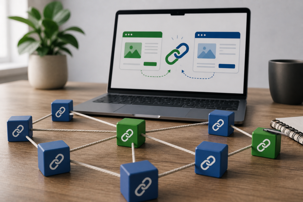 conexion con enlaces internos y externos
