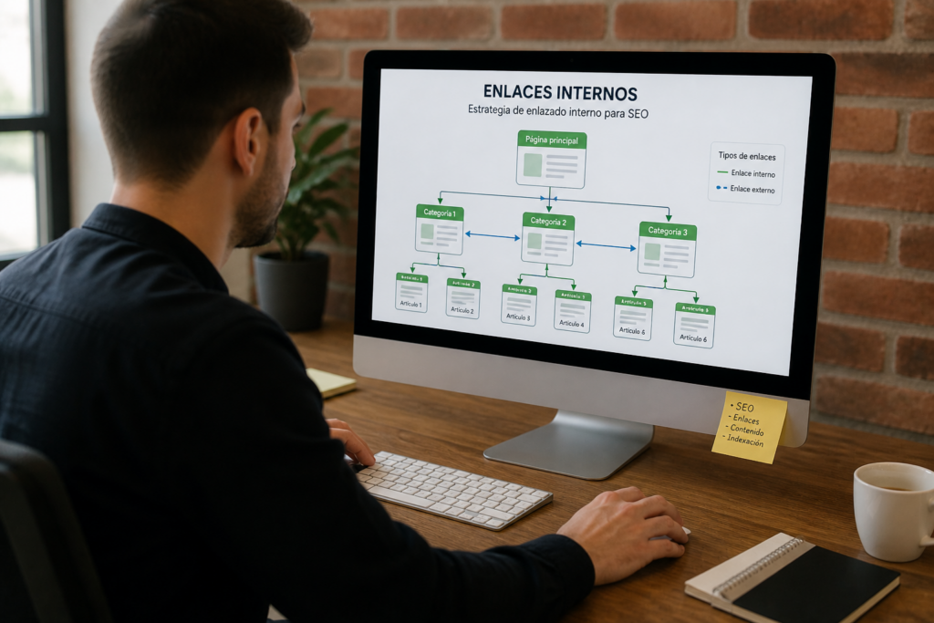 enlaces internos y externos para webs